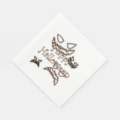 frohes Halloween Serviette (Ecke)