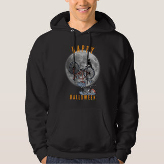 Frohes Halloween Skelett Radfahrer | Gothic Hoodie