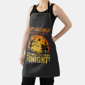 Frohes Halloween Spukhaus Süßes oder Saures Schürze (InSitu)