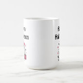 Frohes Halloween Süßer Kürbis Geist Kaffeetasse (Mittel)