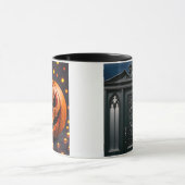 Frohes Halloween! Tasse (Zentrum)