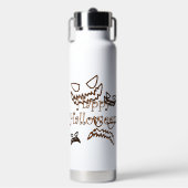 frohes Halloween Trinkflasche (Vorderseite)