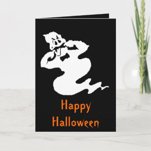Frohes Halloween - Unhöflischer Geist Karte