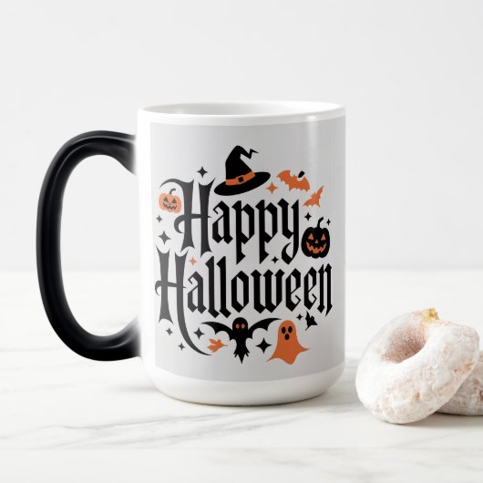 FROHES HALLOWEEN VERWANDLUNGSTASSE (Mit Donut)