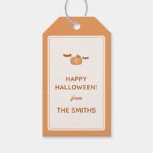 Frohes Halloween Von" Familien-Geschenkanhänger