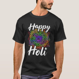 Frohes Holi-Fest Farbige Farben Indien Frühling T-Shirt