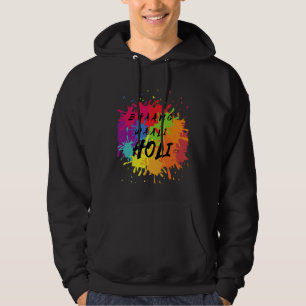 Frohes Holi-Fest Indien Farben Hindu Indische Kind Hoodie