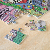 Frohes Hullabaloo Hollows Valentinstag Puzzle (Seite)