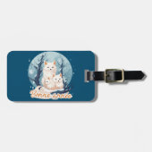 Frohes Jahr Gepäckanhänger (Vorderseite horizontal)