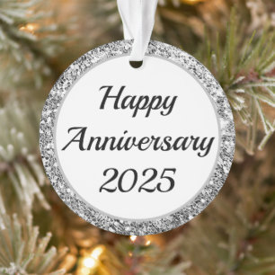 Frohes Jubiläum 2025 Ornament
