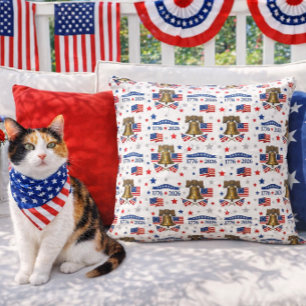 Frohes Jubiläum Amerika 250 Jahre Kissen