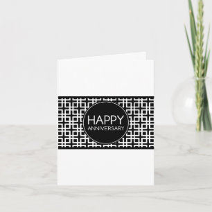 Frohes Jubiläum (cinderStripe) Karte