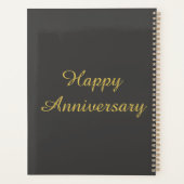 Frohes Jubiläumsfeier Kalender Planer (Rückseite)