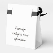 Frohes Jubiläumsfeld Geschenkschachtel (Rückseite)