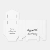 Frohes Jubiläumsfeld Geschenkschachtel (Ungefaltet)