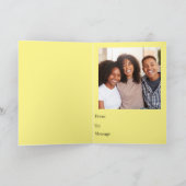 Frohes Juneteenth Karte (Innenseite)