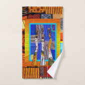 Frohes Kwanzaa Badhandtuch Set (Handtuch)