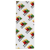 Frohes Kwanzaa Geschenktüte Für Weinflaschen (Vorderseite)