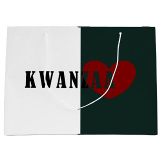 Frohes Kwanzaa Große Geschenktüte