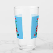 Frohes Kwanzaa Kinara Glas (Links)
