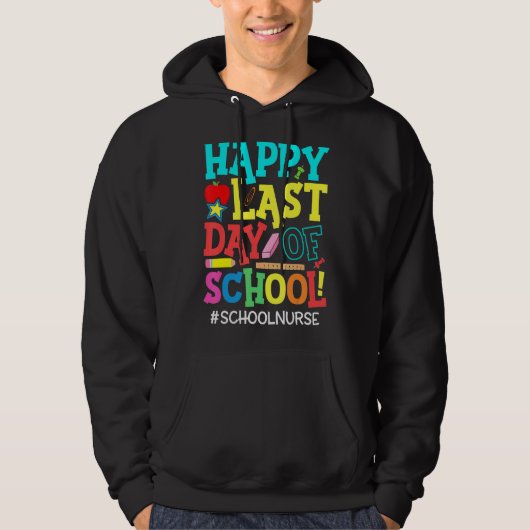 Frohes letztes Schulkind Sommer Hoodie (Vorderseite)