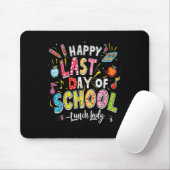 Frohes letztes Schulmittagessen Lady Summer Design Mousepad (Mit Mouse)