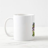 Frohes Mardi Gras Kaffeetasse (Links)