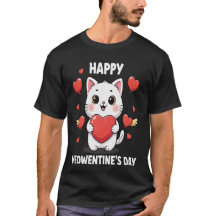 Frohes Meowentines Tag Süße Katzen Valentinstag Pu
