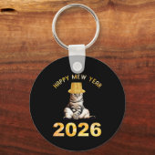 Frohes Mew Jahr 2026 Schlüsselanhänger (Vorderseite)