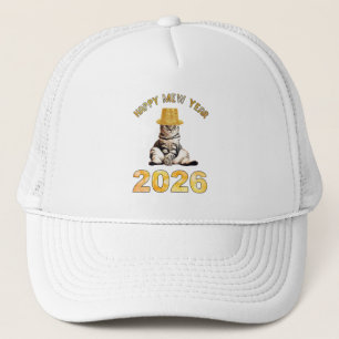 Frohes Mew Jahr 2026 Truckerkappe