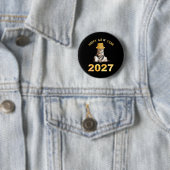 Frohes Mew Jahr 2027 Button (Beispiel)