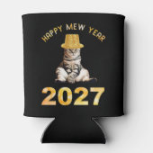 Frohes Mew Jahr 2027 Dosenkühler (Rückseite)