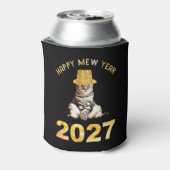 Frohes Mew Jahr 2027 Dosenkühler (Kanne Rückseite)