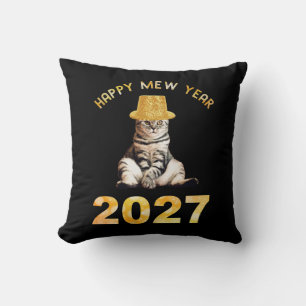Frohes Mew Jahr 2027 Kissen