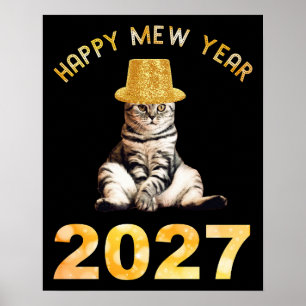 Frohes Mew Jahr 2027 Poster