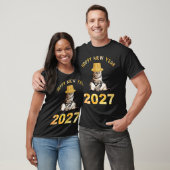 Frohes Mew Jahr 2027 T-Shirt (Unisex)
