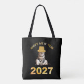 Frohes Mew Jahr 2027 Tasche (Rückseite)
