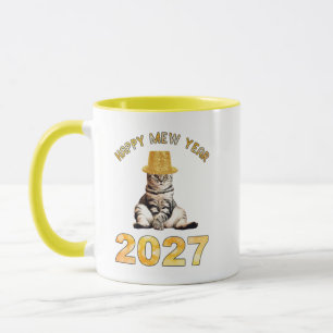 Frohes Mew Jahr 2027 Tasse