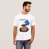 Frohes Murmeltiertag T-Shirt (Vorne ganz)
