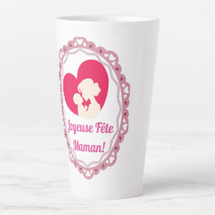 Frohes Muttertag - Vintage Rahmen  Milchtasse