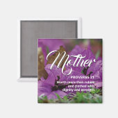 Frohes MuttertagsPROVERBS 31 Magnet (Vorderseite/Rückseite)