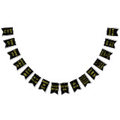 Frohes neues Jahr 16 Sprachen | Ihre Sprache hinzu Wimpelkette (Alle)