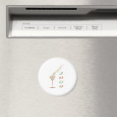 Frohes neues Jahr 2009 Magnet (In Situ (Geschirrspüler))