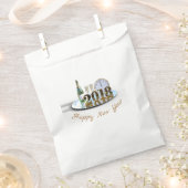 Frohes neues Jahr 2018 Geschenktütchen (Ausgeschnitten)