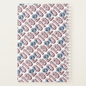 Frohes neues Jahr 2019 Patriotische US Flagge Planer (Rückseite)