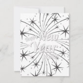 Frohes neues Jahr 2022 Feiertagskarte (Vorderseite)