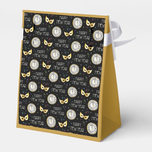 Frohes neues Jahr 2022 Geschenkschachtel (Rückseite)