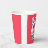 Frohes neues Jahr 2022    Papierbecher (Rechts)