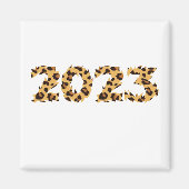 Frohes neues Jahr 2023 Magnet (Vorne)