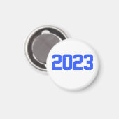 Frohes neues Jahr 2023 - Neues Jahr 2023 Magnet (Vorderseite/Rückseite)